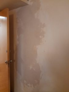 Lucido pared yeso habitacion