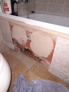 Solucion emboce baño fontaneria